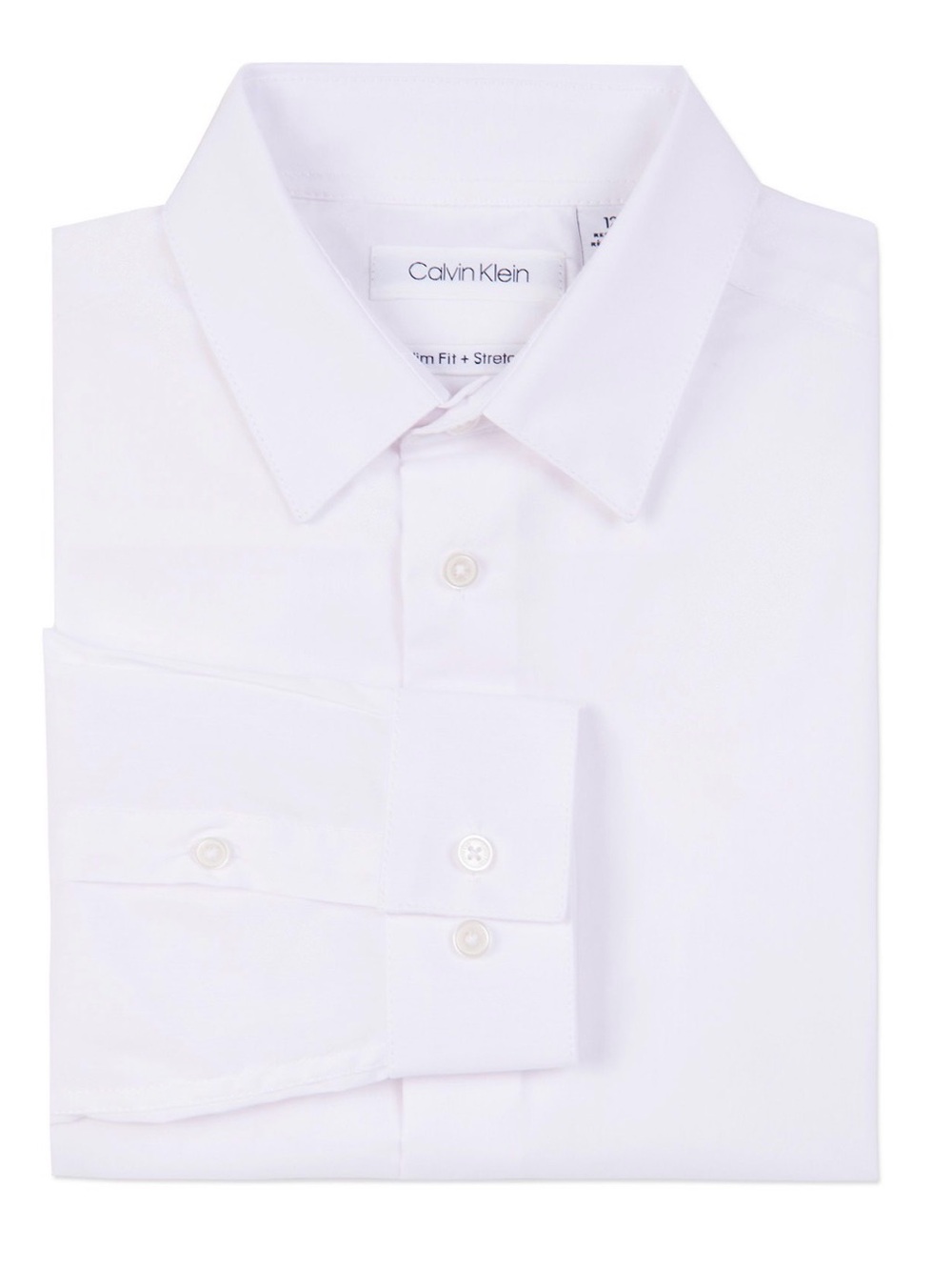 Calvin Klein Boy’s White Dress Shirt